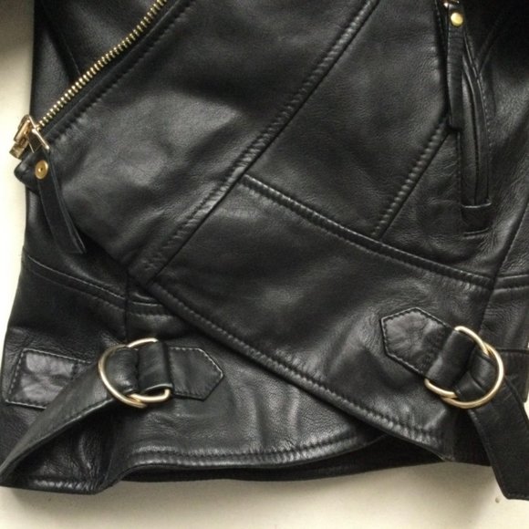 NWOT DANIER Leather Jacket - Picture 8 of 11